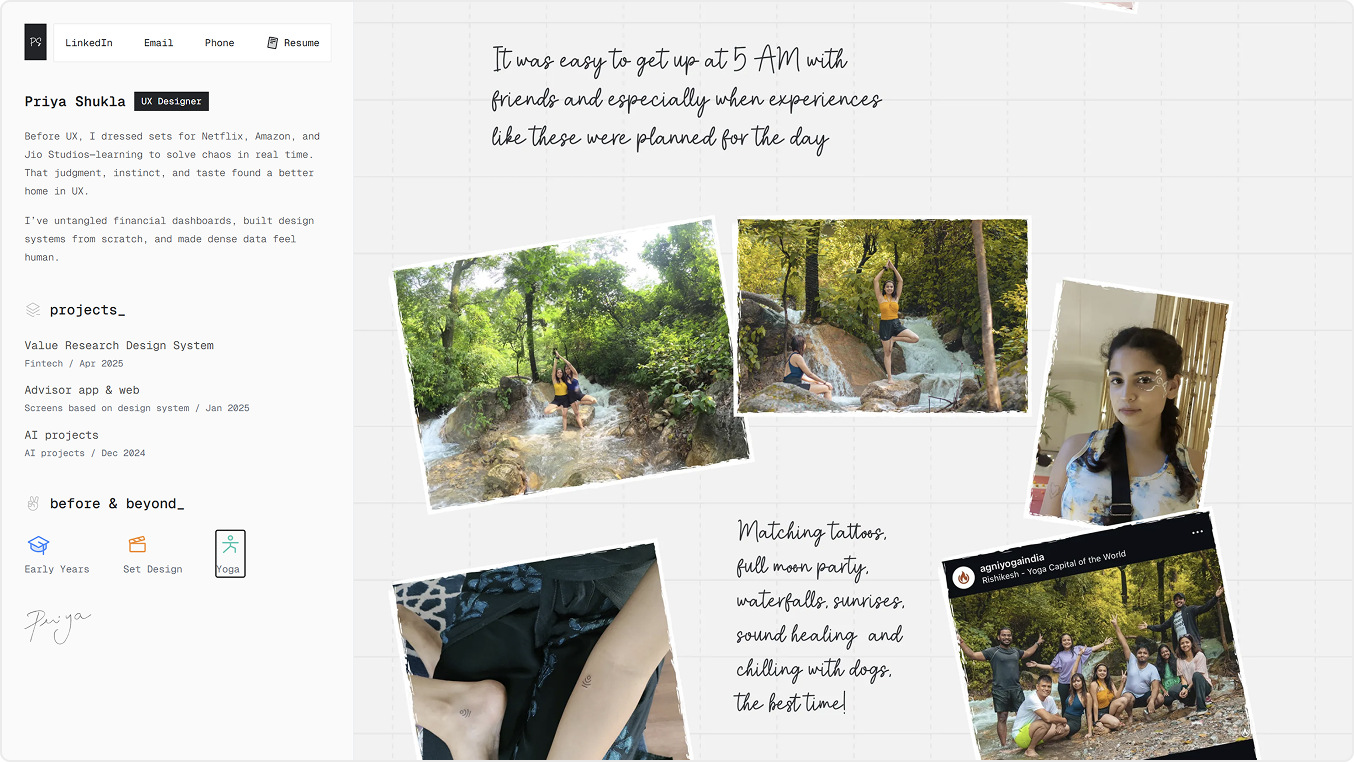 Priya’s Digital World — screen 3